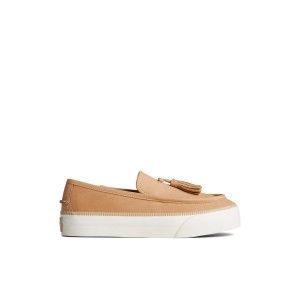 Beige Sperry Sea Sailor Platform Sneaker Sneakers | GSQHU-7523