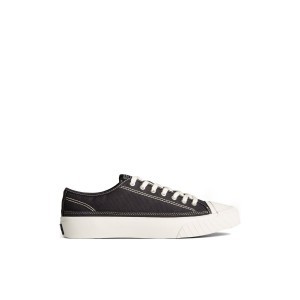 Black Sperry Racquet Oxford Sneaker Sneakers | WHAZR-0328