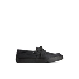 Black Sperry SeaCycled Bahama II Sneaker Sneakers | VLUMW-2340