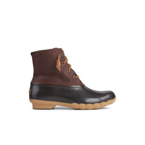 Brown Sperry Saltwater Duck Boot Boots | TIYQA-8129