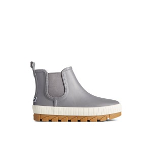 Grey Sperry Torrent Chelsea Waterproof Rain Boot Boots | DITMK-8297