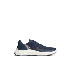 Navy Sperry SeaCycled Headsail Sneaker Sneakers | MQZUP-9374