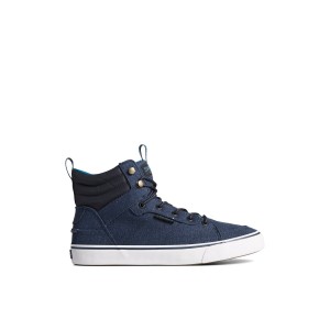 Navy Sperry SeaCycled Striper II Hiker Baja Sneaker Sneakers | KQZUO-8246