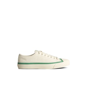 White Sperry Racquet Oxford Sneaker Sneakers | VNEJH-4805