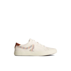 White Sperry Sandy Pride Sneaker Sneakers | EDHFM-7269