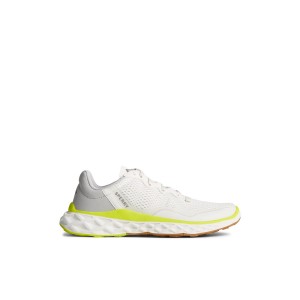 White Sperry SeaCycled Headsail Sneaker Sneakers | EJFZM-2495