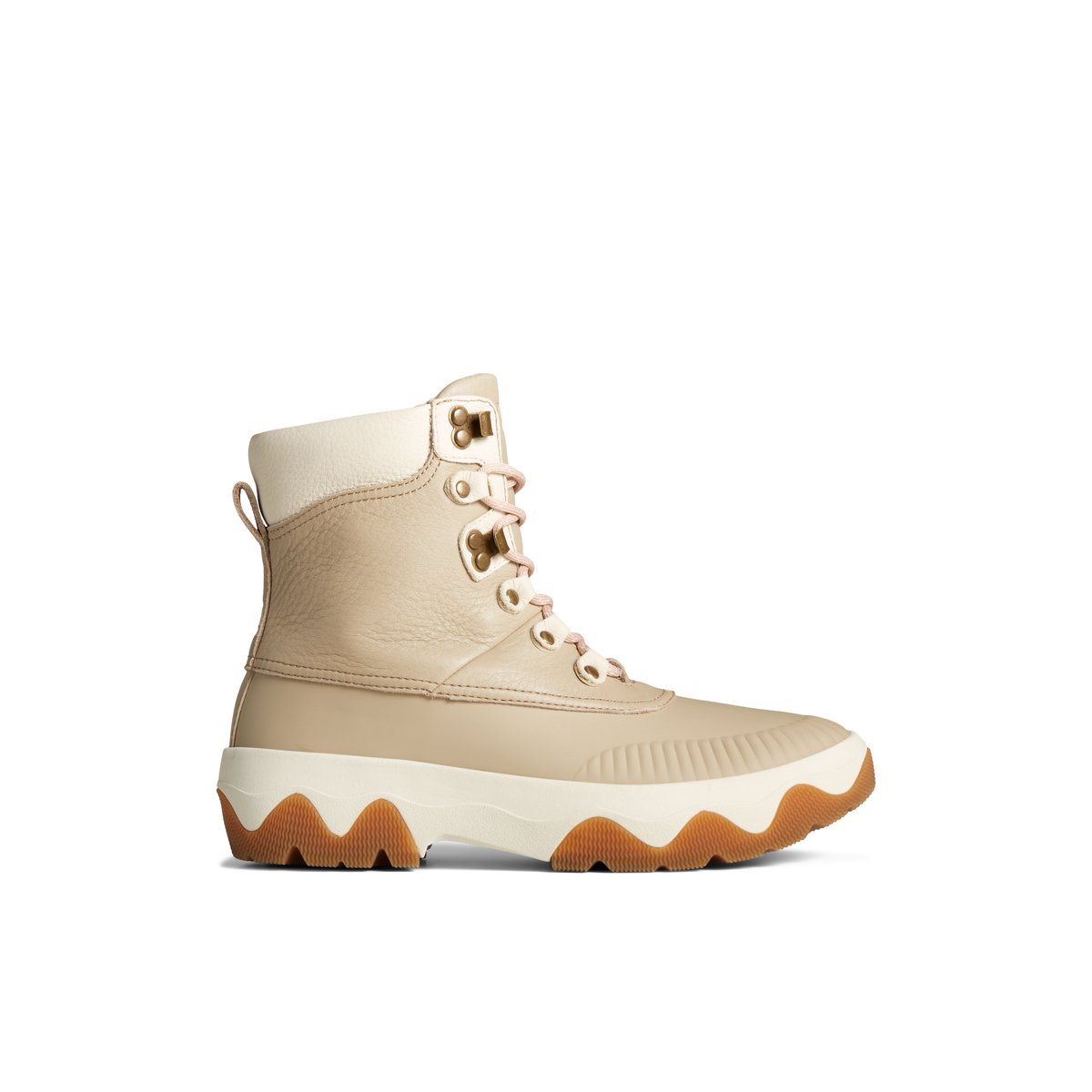 Beige Sperry Acadia Boot Boots | OUFNM-2509