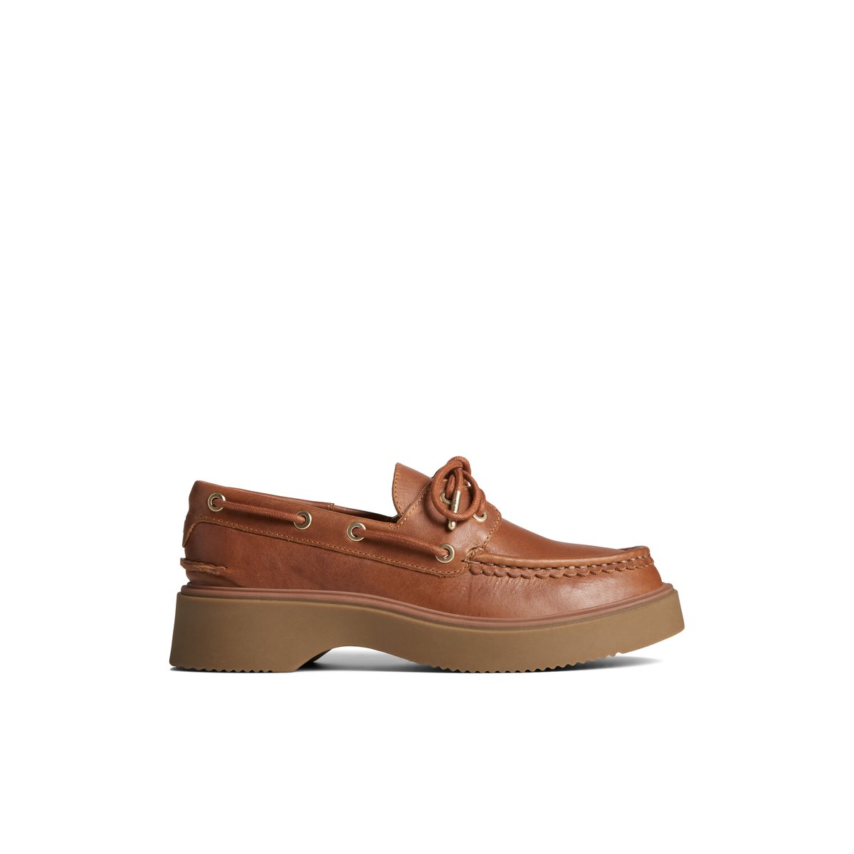 Beige Sperry Bayside Boat Shoe Boat Shoes | BHUKN-7048