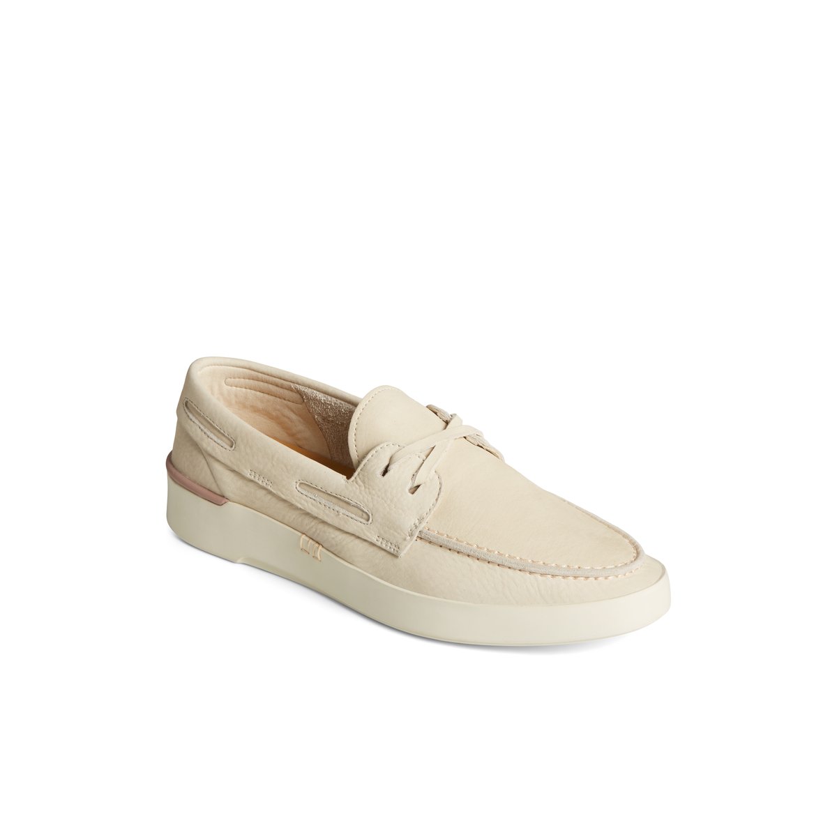 Beige Sperry Gold Cup Authentic Original PLUSHWAVE Cup Boat Shoe Boat Shoes | YQJDP-6741