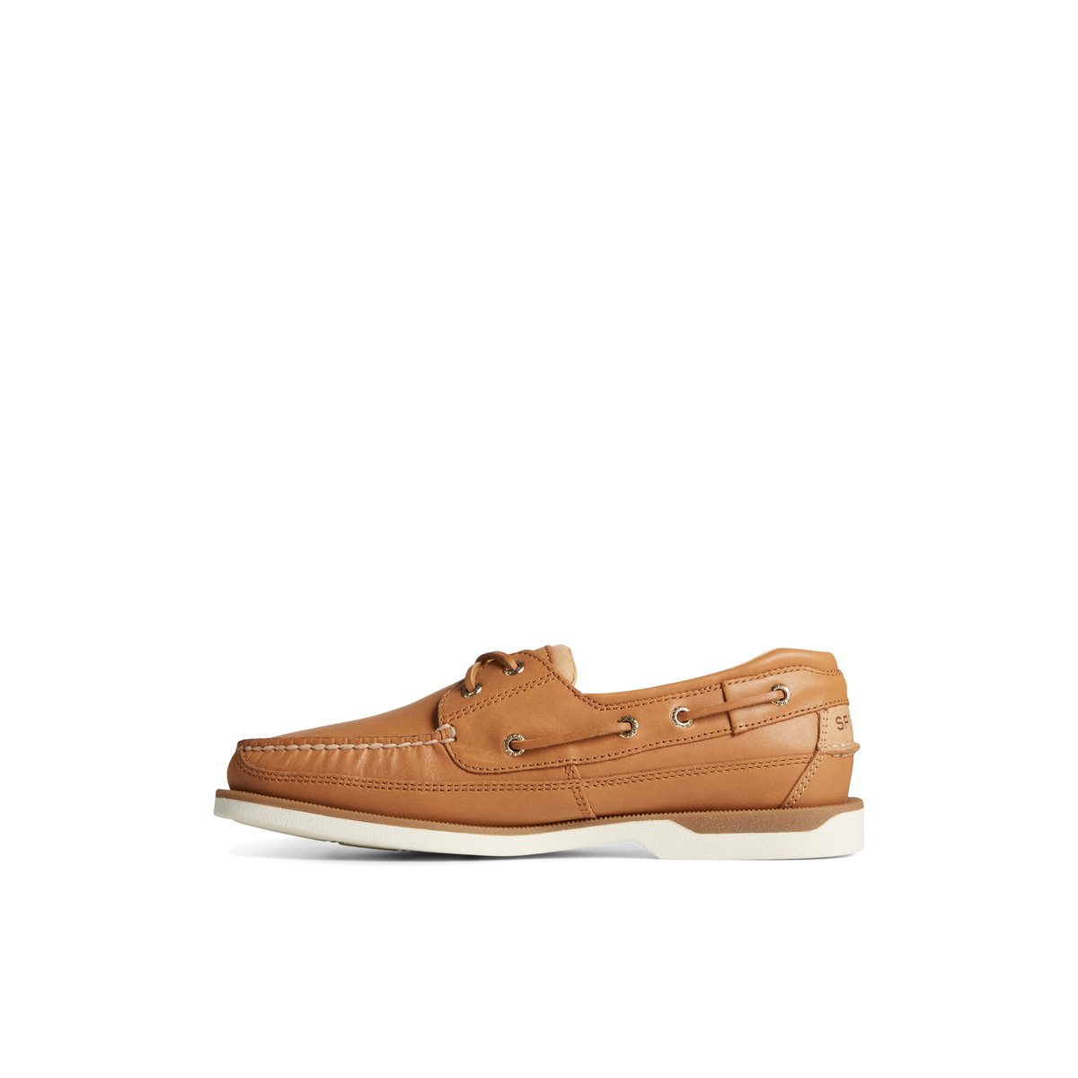 Beige Sperry Gold Cup Mako Boat Shoe Boat Shoes | ACFPW-4957