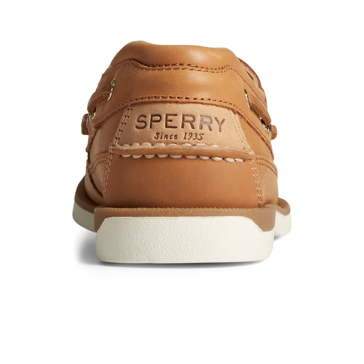 Beige Sperry Gold Cup Mako Boat Shoe Boat Shoes | ACFPW-4957