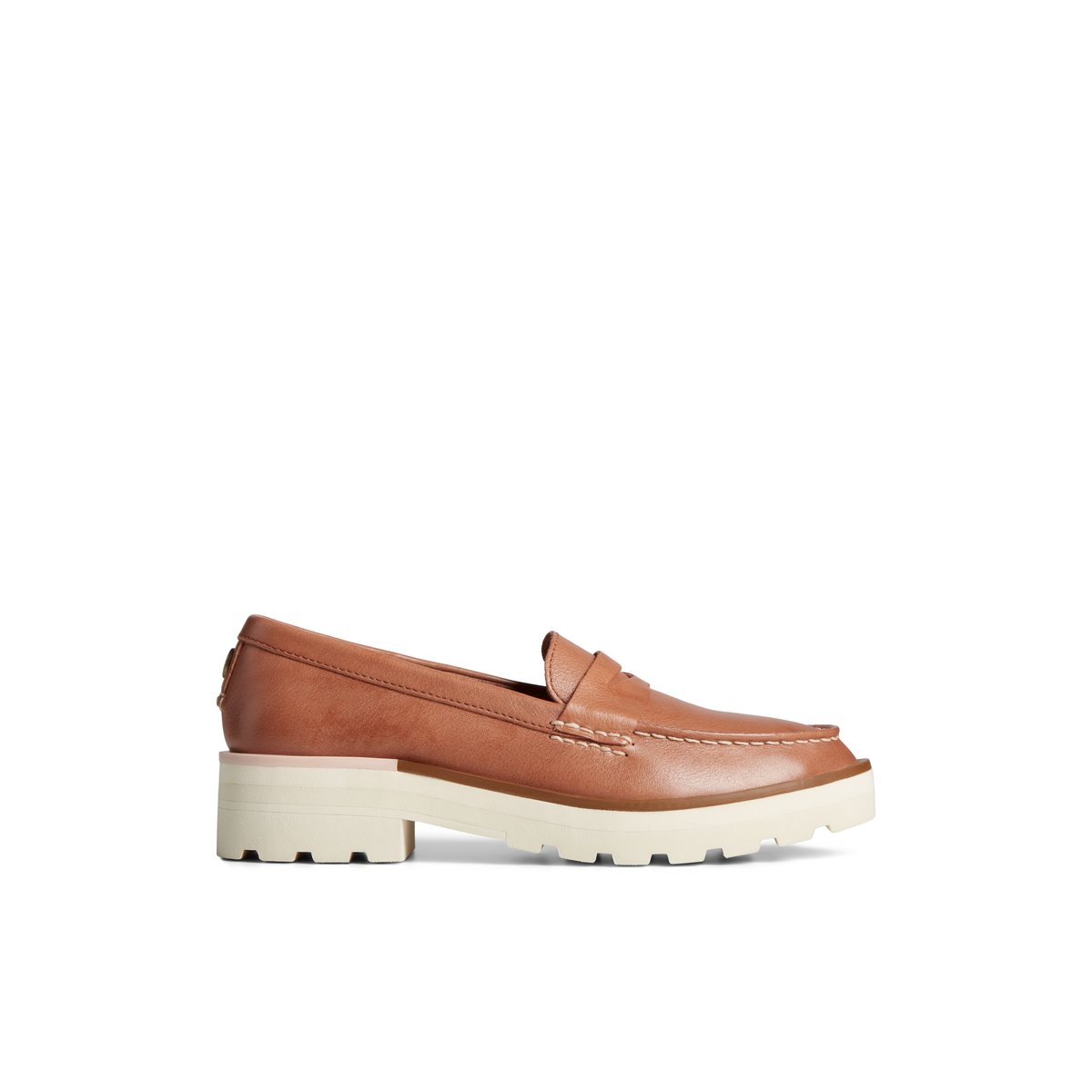 Beige Sperry Lug Penny Loafer Loafers | MANUK-4578