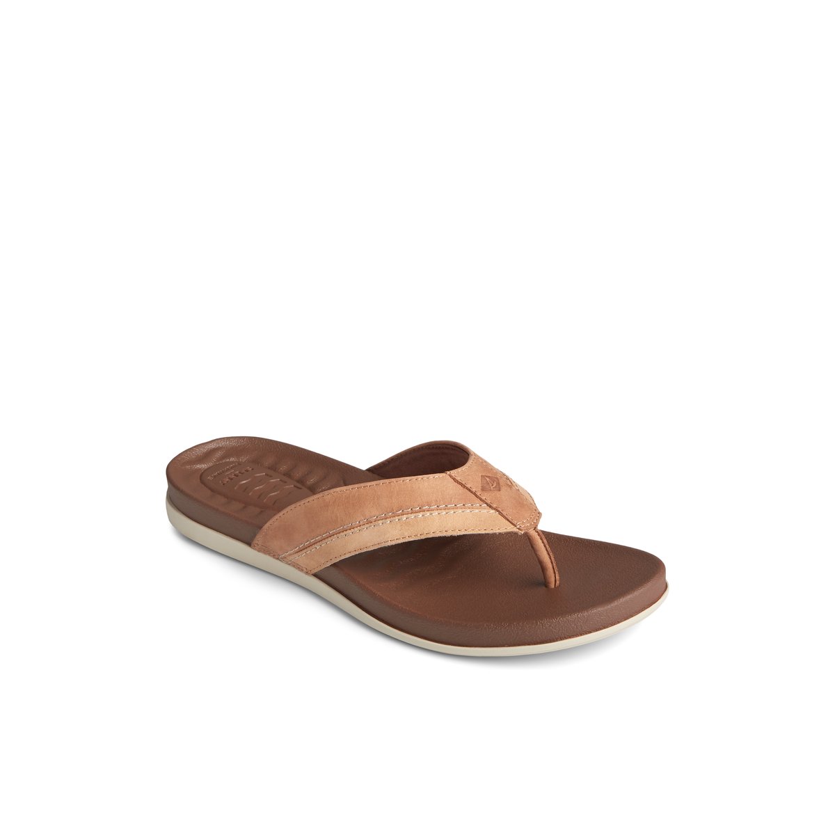 Beige Sperry PLUSHWAVE Thong Sandal Sandals | WKYLC-2917