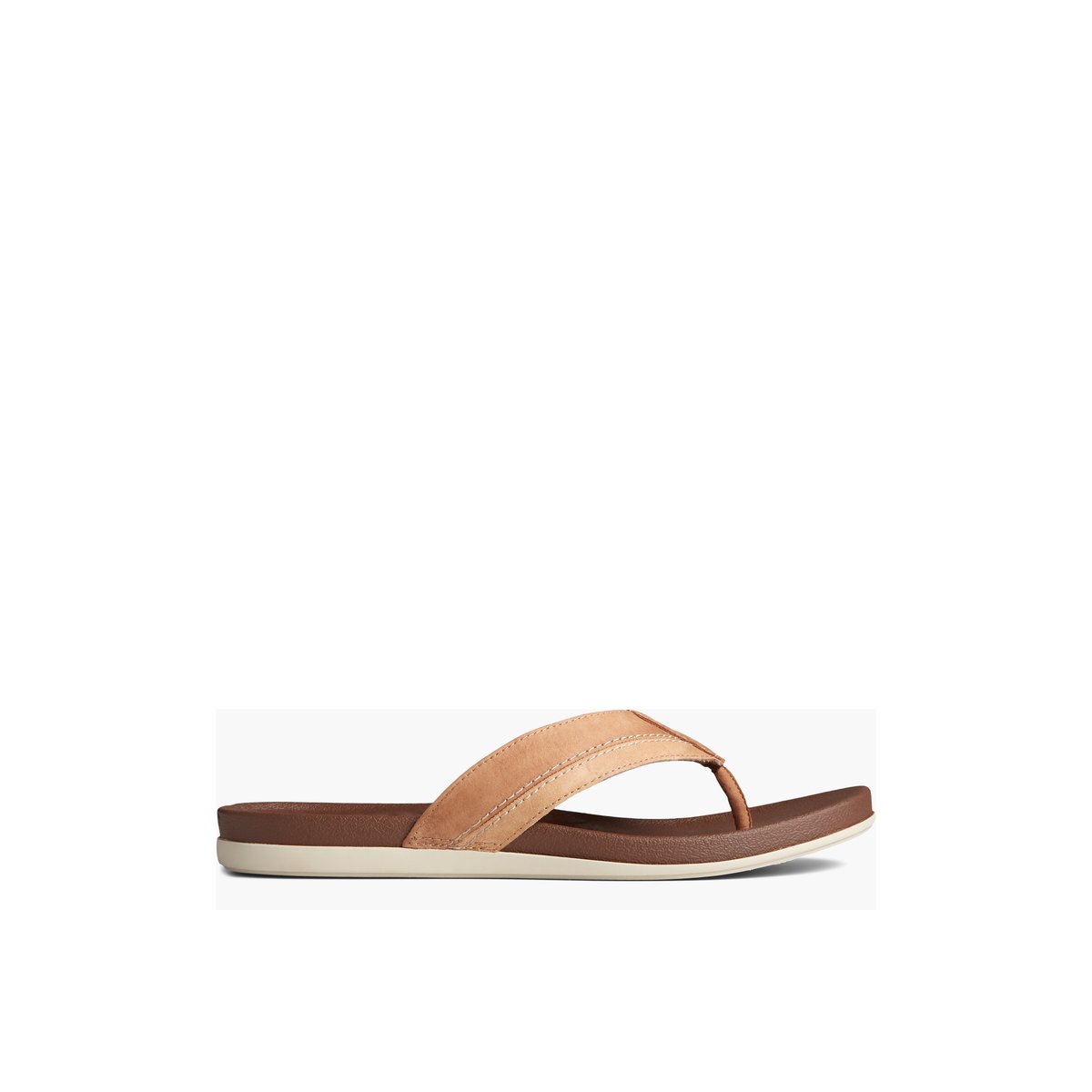 Beige Sperry PLUSHWAVE Thong Sandal Sandals | WKYLC-2917