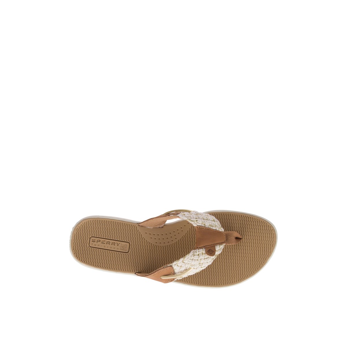 Beige Sperry Parrotfish Braid Sandal Sandals | XZYVP-8305