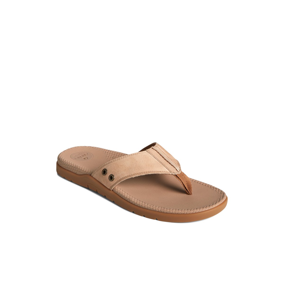 Beige Sperry Santa Cruz II Thong Sandal Sandals | MWGLP-9521