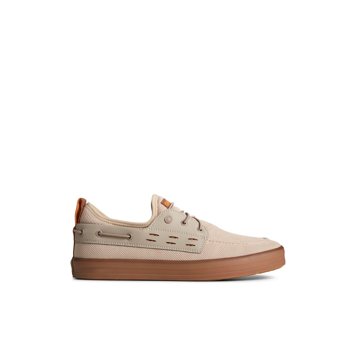 Beige Sperry SeaCycled Fairlead Boat Sneaker Sneakers | FDRWM-7235