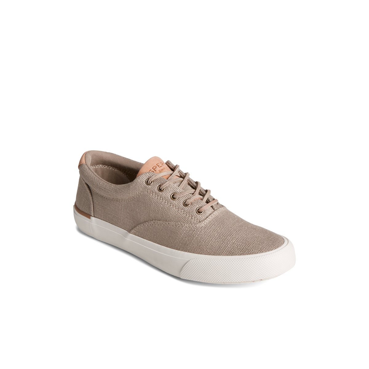 Beige Sperry SeaCycled Striper II CVO Baja Sneaker Sneakers | FSXKU-7105