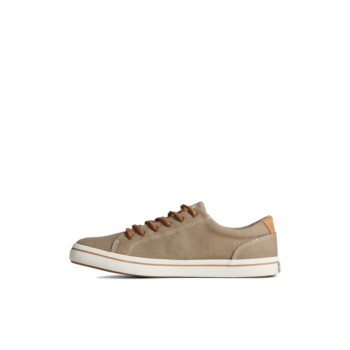 Beige Sperry Striper II Linen LTT Sneaker Sneakers | FZVIQ-6120