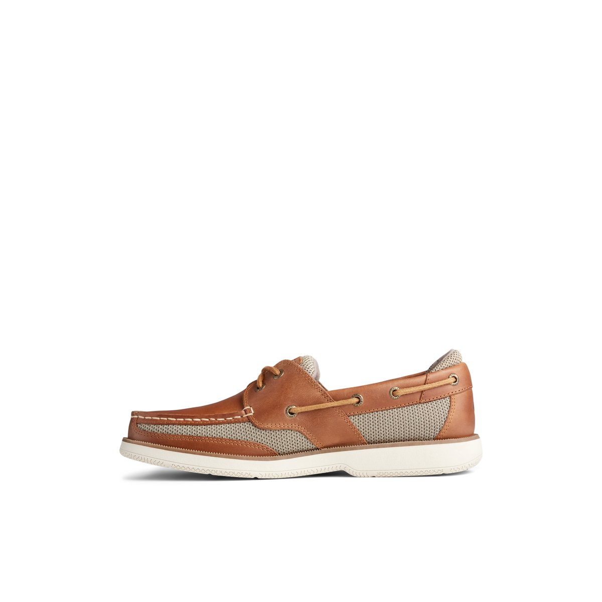 Beige Sperry Surveyor 2-Eye Boat Shoe Boat Shoes | WNEYL-2368