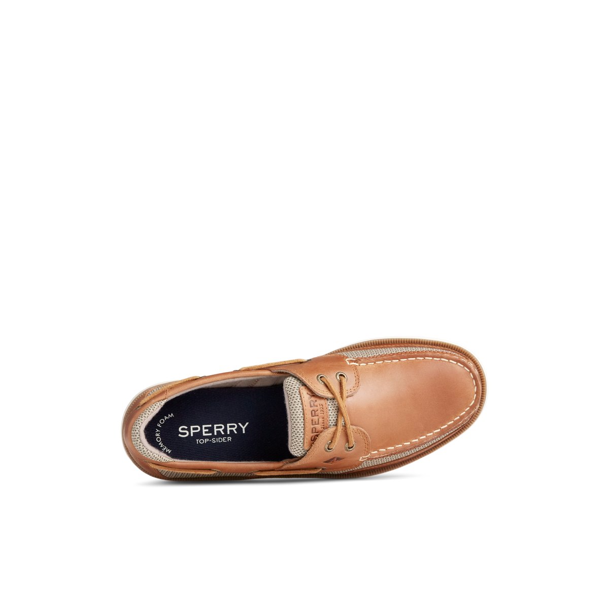 Beige Sperry Surveyor 2-Eye Boat Shoe Boat Shoes | WNEYL-2368