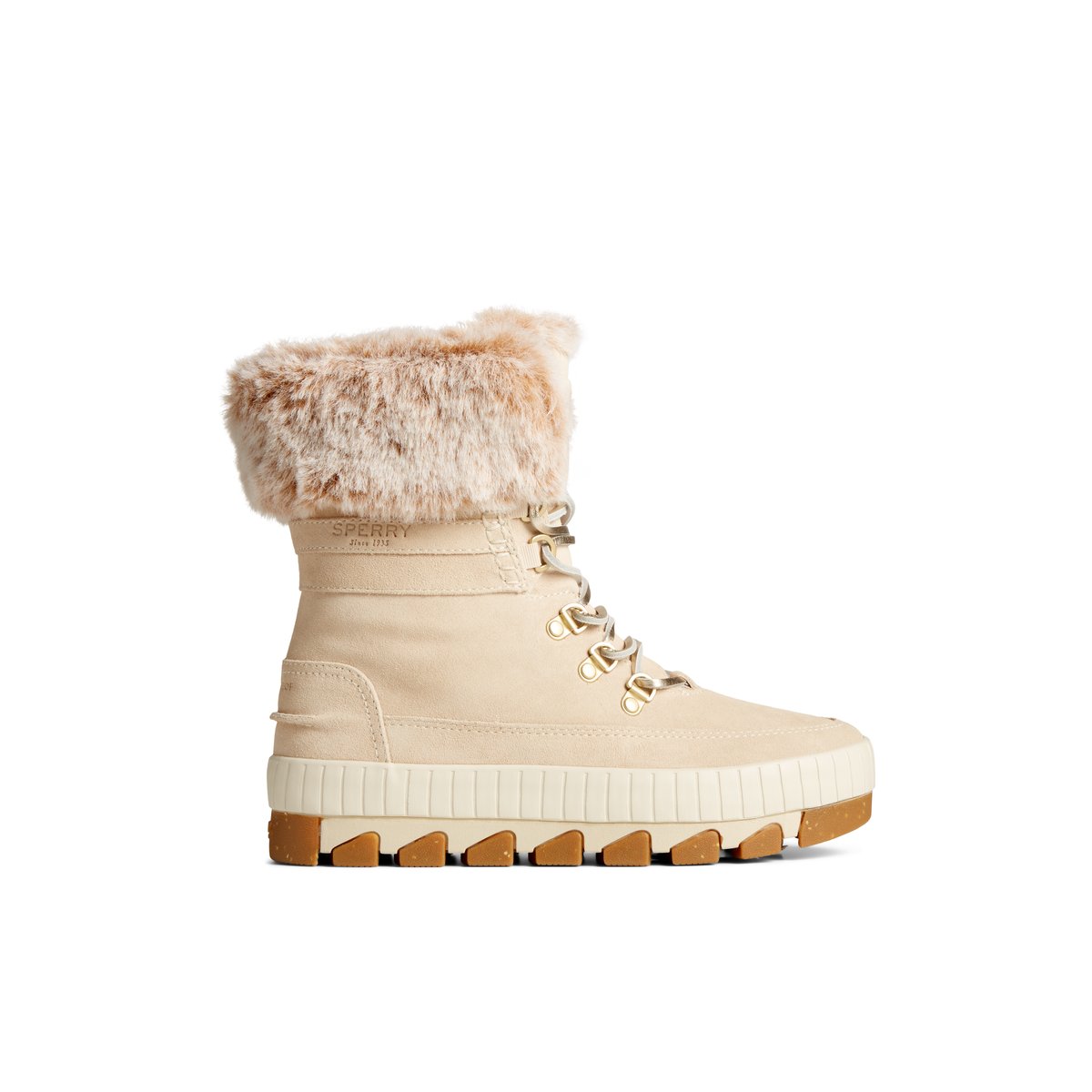 Beige Sperry Torrent Lace Up Boot Boots | WEQST-4381