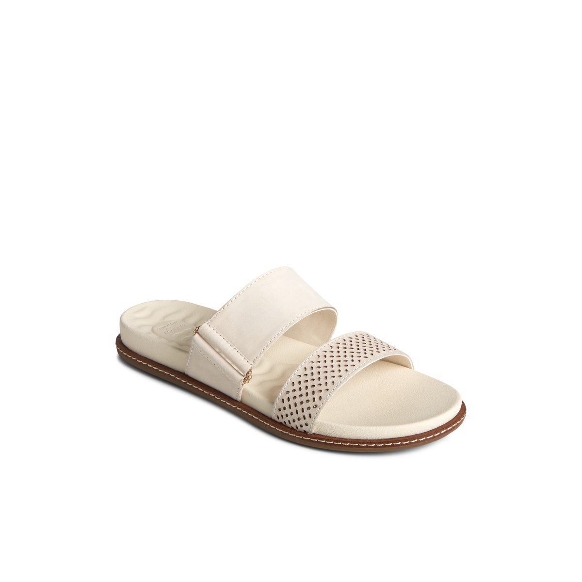 Beige Sperry Waveside PLUSHWAVE Slide Sandal Sandals | KUCMN-5810