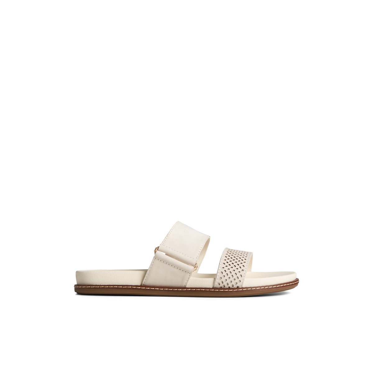 Beige Sperry Waveside PLUSHWAVE Slide Sandal Sandals | KUCMN-5810