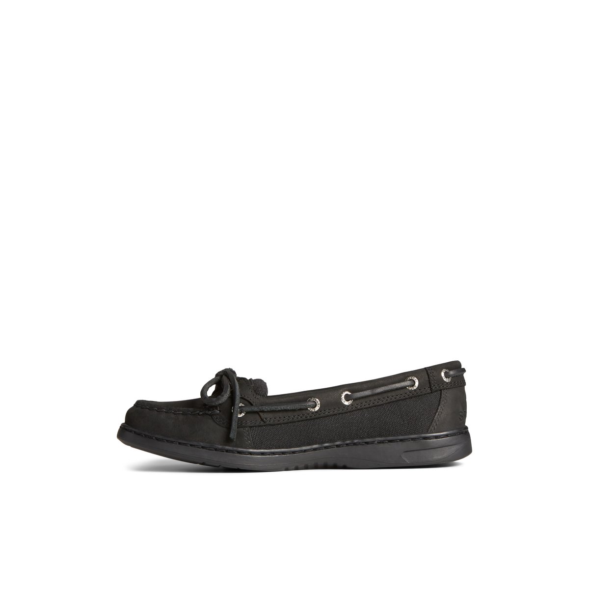 Black Sperry Angelfish Boat Shoe Boat Shoes | ETFLG-8543