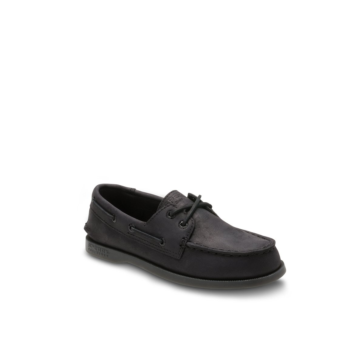 Black Sperry Authentic Original Boat Shoe Boat Shoes | OZUSV-6195