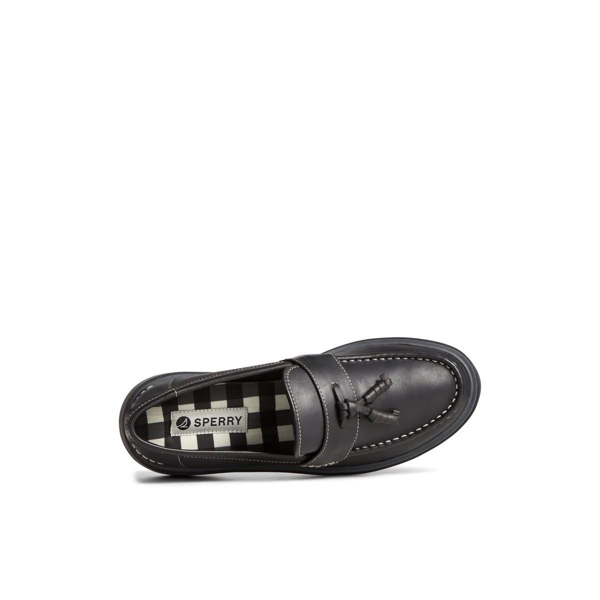 Black Sperry Bayside Loafer Loafers | XUTVA-0487