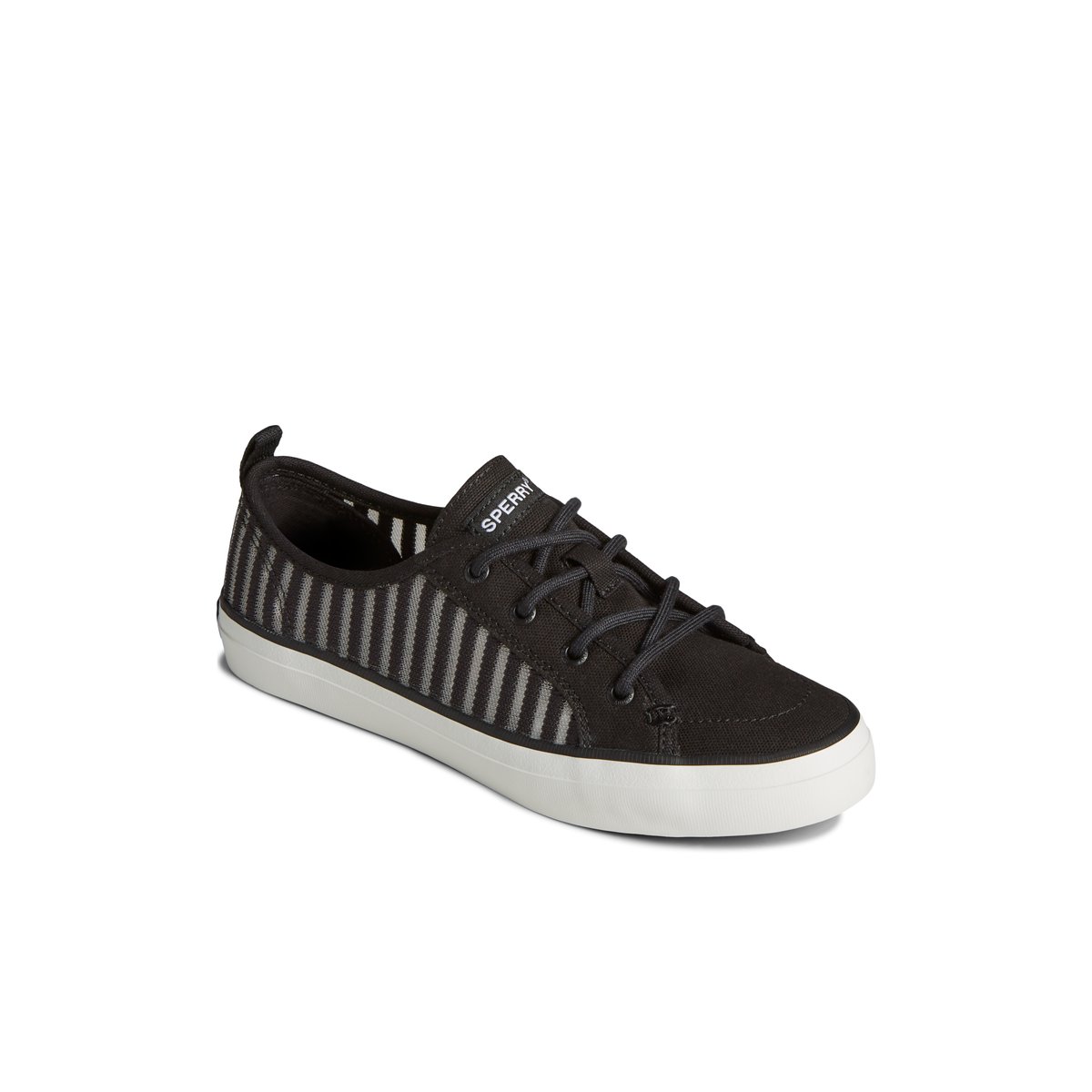 Black Sperry Crest Vibe Mesh Sneaker Sneakers | RMSWF-4958