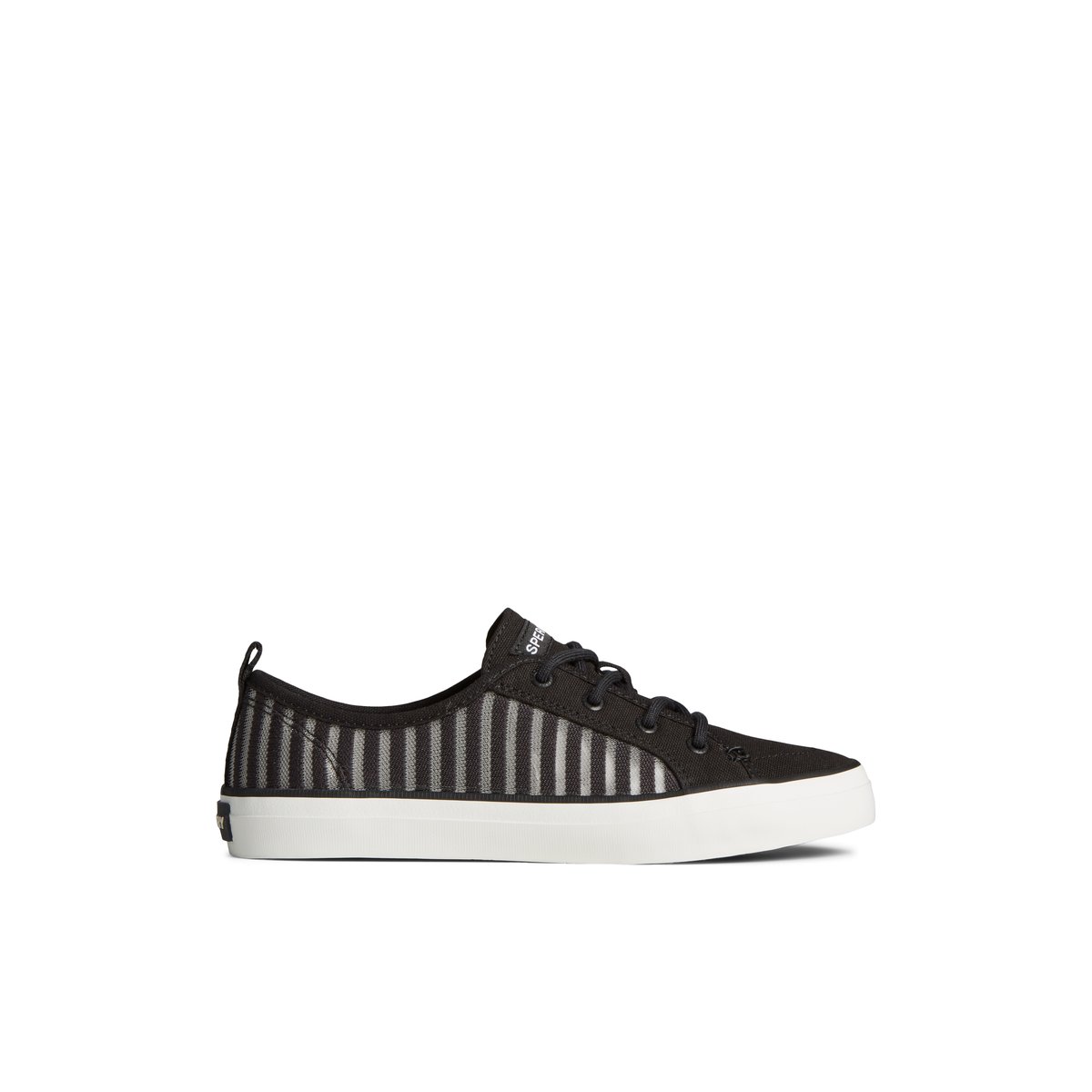 Black Sperry Crest Vibe Mesh Sneaker Sneakers | RMSWF-4958