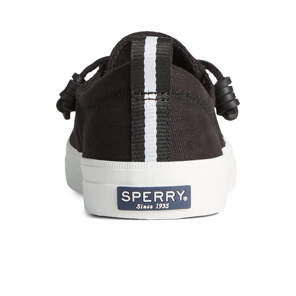 Black Sperry Crest Vibe Sneaker Sneakers | GOJYC-3518