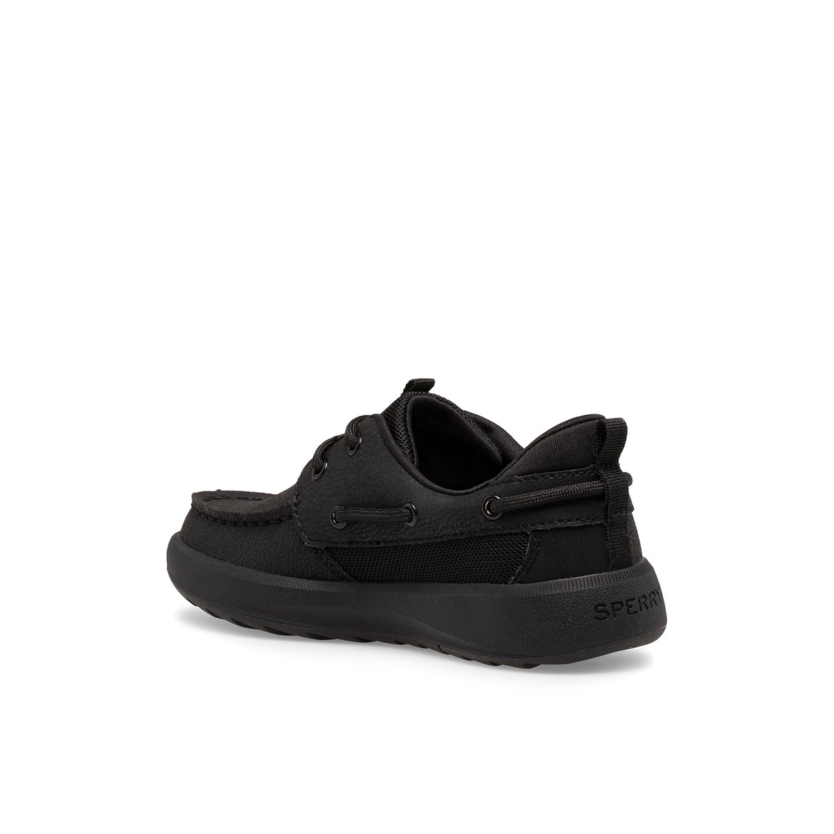 Black Sperry Fairwater PLUSHWAVE Boat Shoe Sneakers | VHASJ-2541