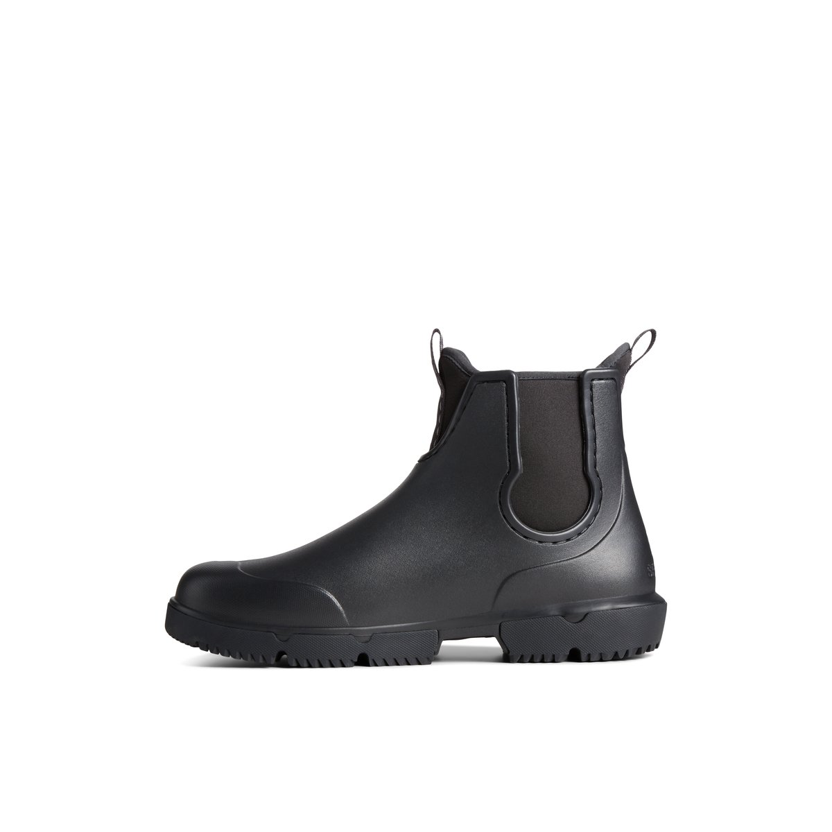 Black Sperry Float Rain Boot Boots | MPEUF-4190