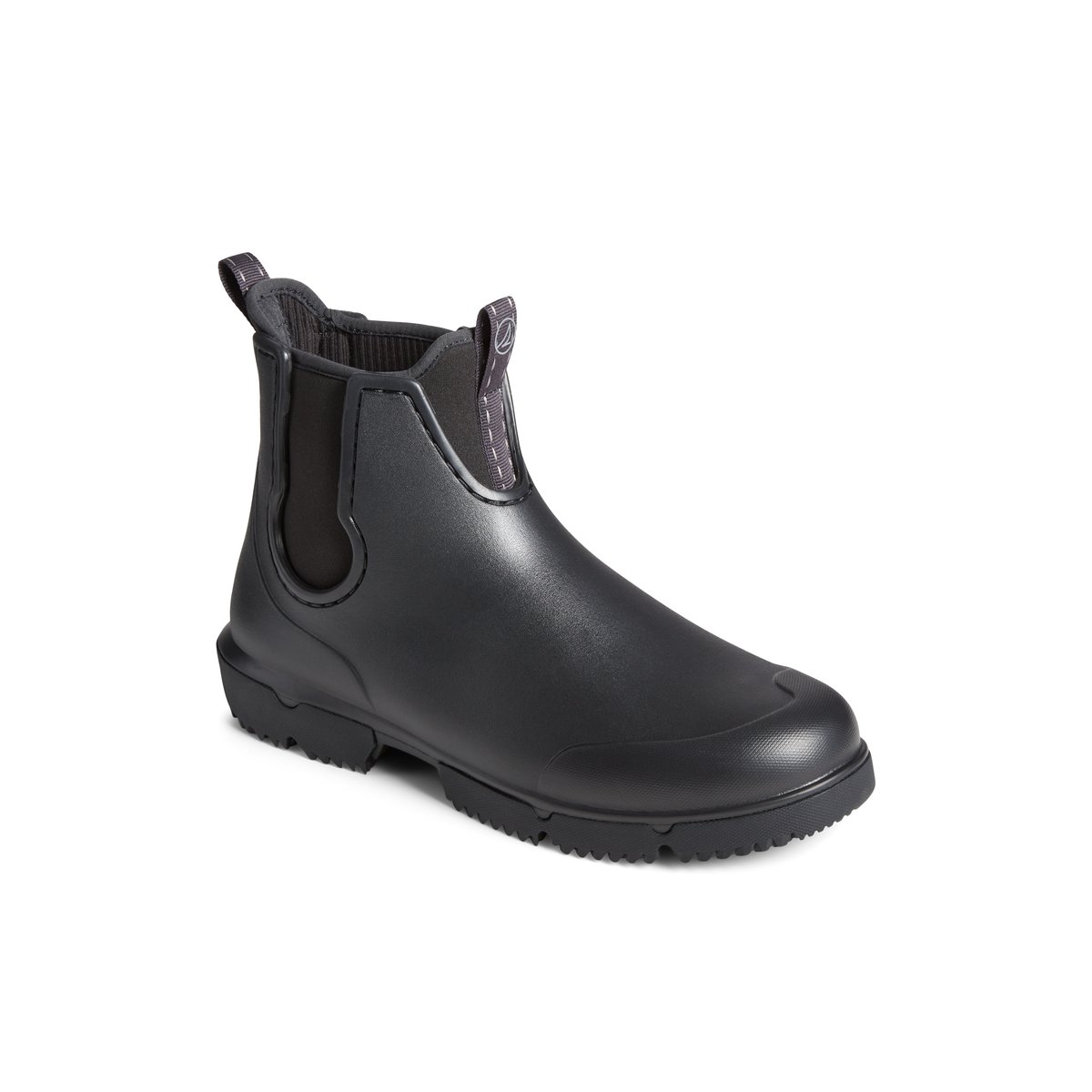 Black Sperry Float Rain Boot Boots | MPEUF-4190