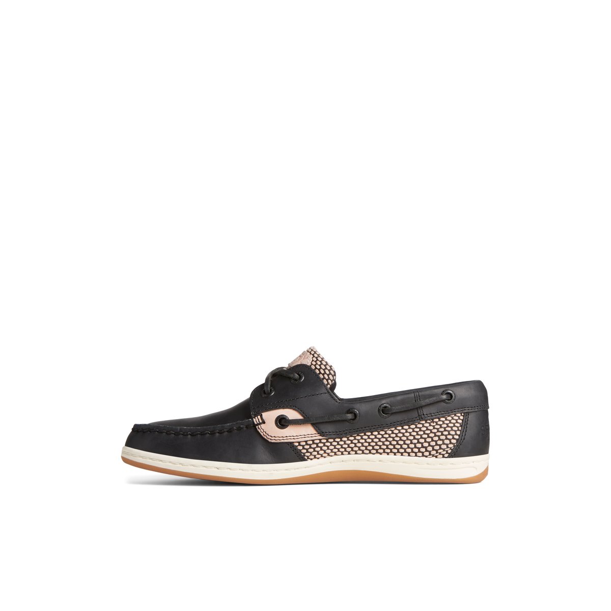 Black Sperry Koifish Two-Tone Boat Shoe Boat Shoes | VNQPX-1237