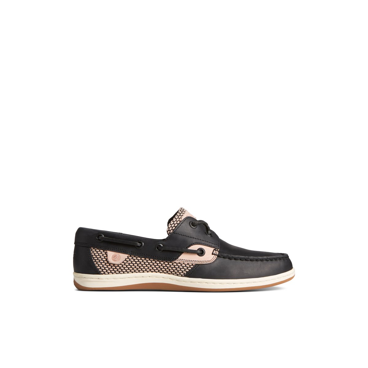 Black Sperry Koifish Two-Tone Boat Shoe Boat Shoes | VNQPX-1237