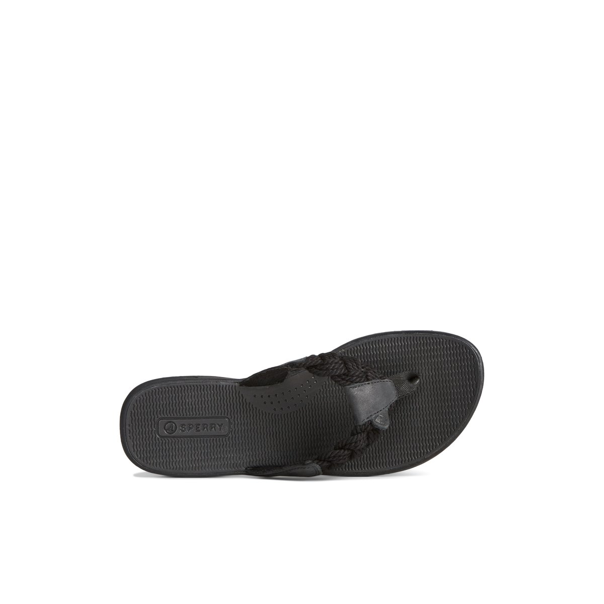 Black Sperry Parrotfish Braid Sandal Sandals | FYTGH-1239