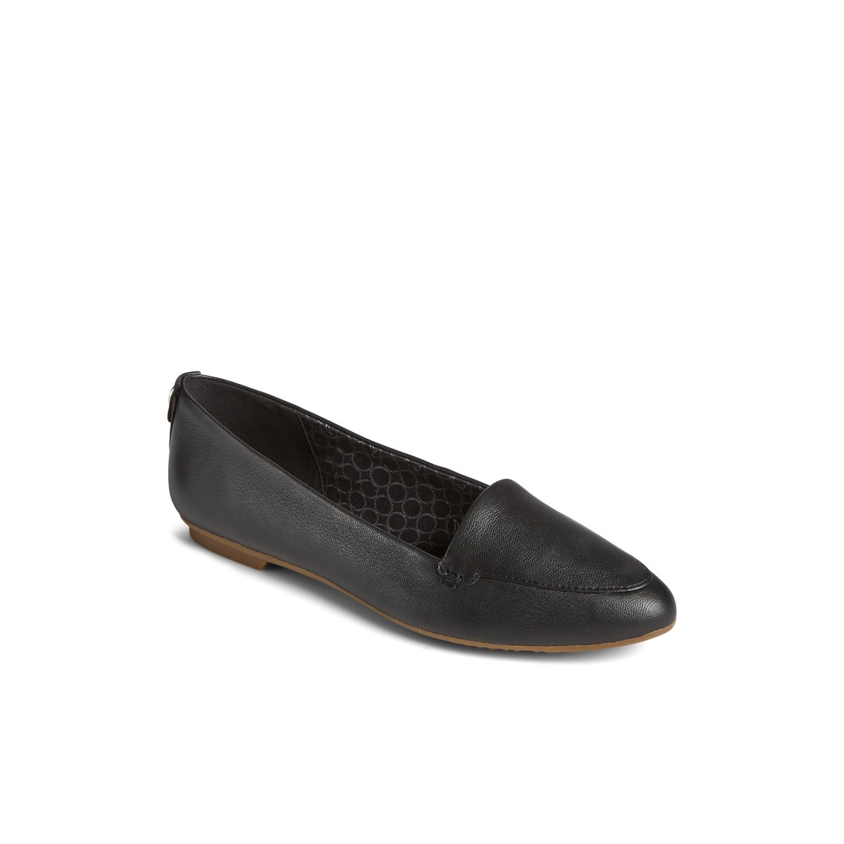 Black Sperry Piper Ballet Flat Flats | THBUF-2137