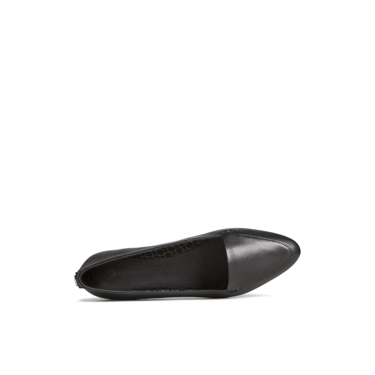 Black Sperry Piper Ballet Flat Flats | THBUF-2137