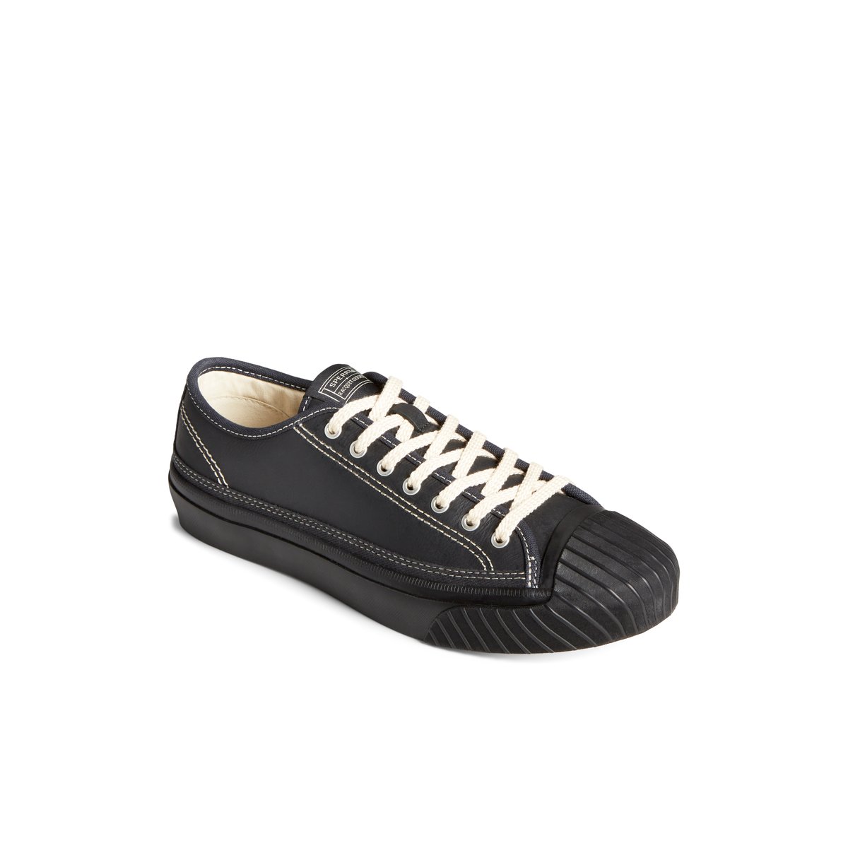 Black Sperry Racquet Oxford Sneakers | UZWKC-1089