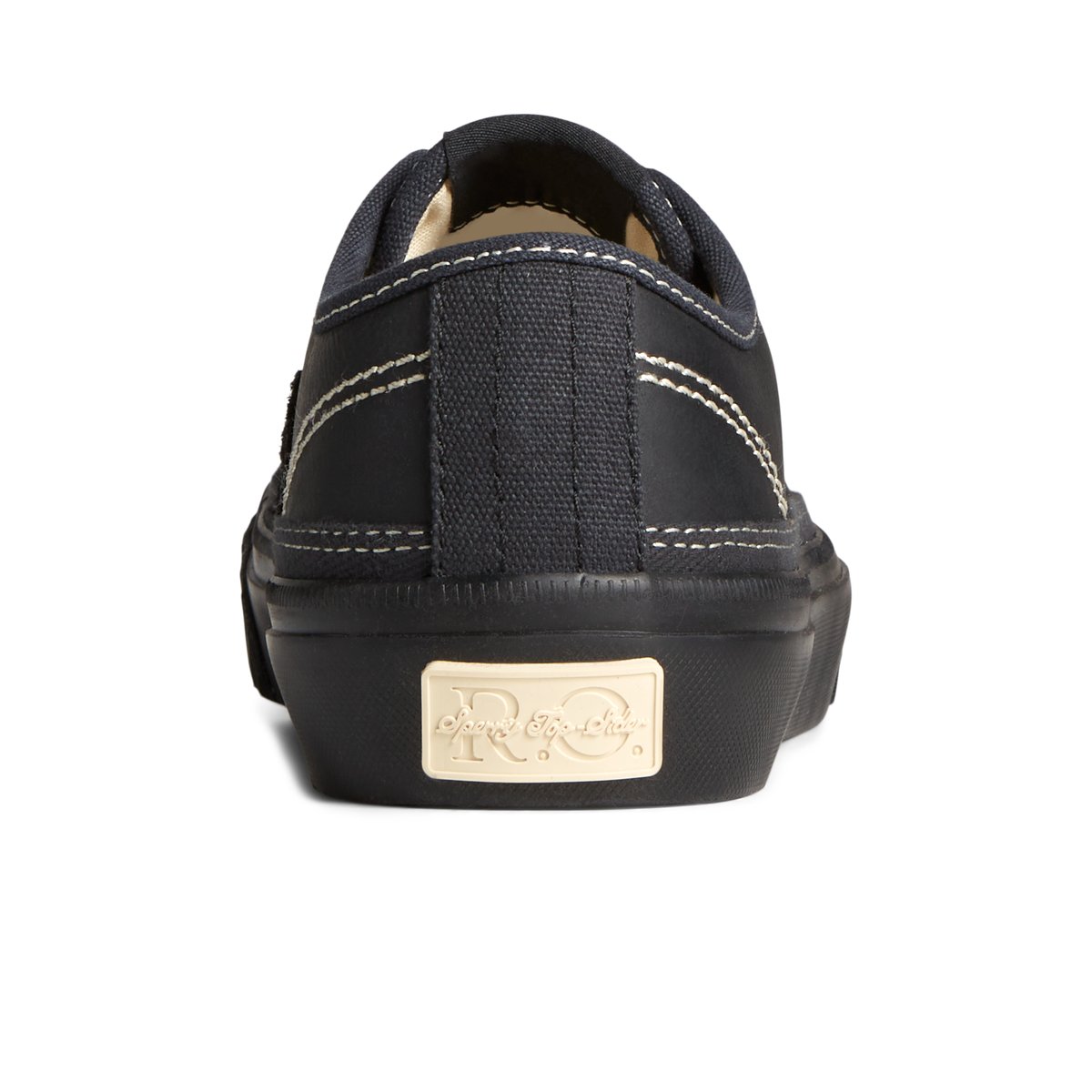 Black Sperry Racquet Oxford Sneakers | UZWKC-1089