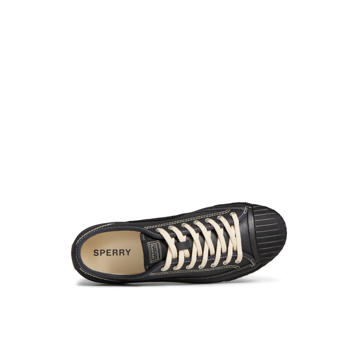 Black Sperry Racquet Oxford Sneakers | UZWKC-1089