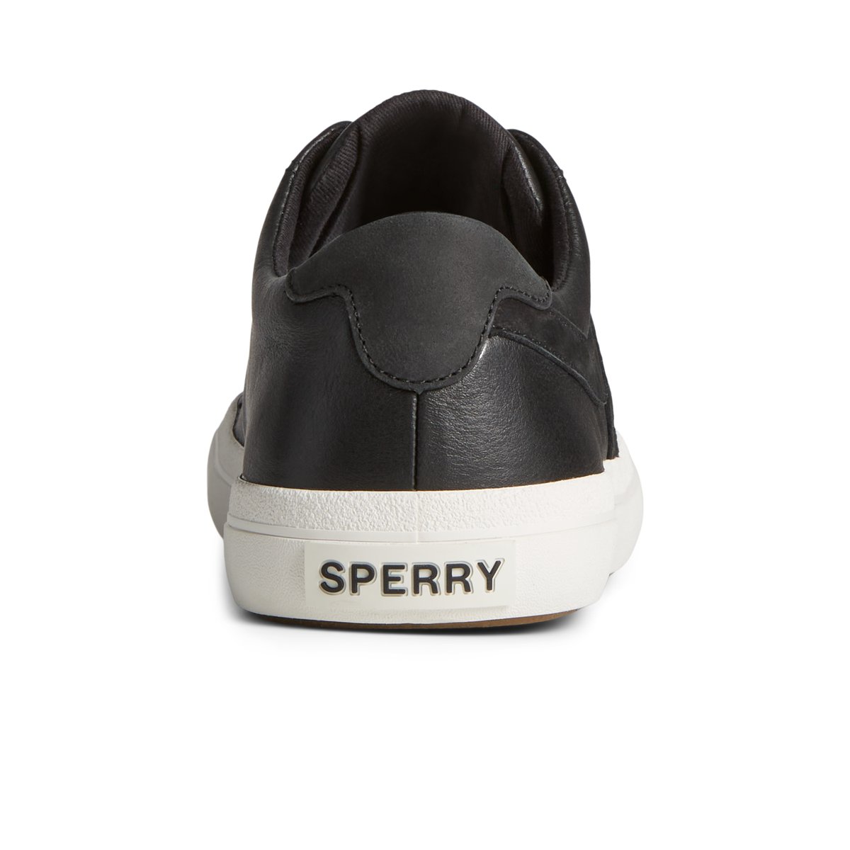 Black Sperry Sandy Leather Sneaker Sneakers | IRXOF-6947