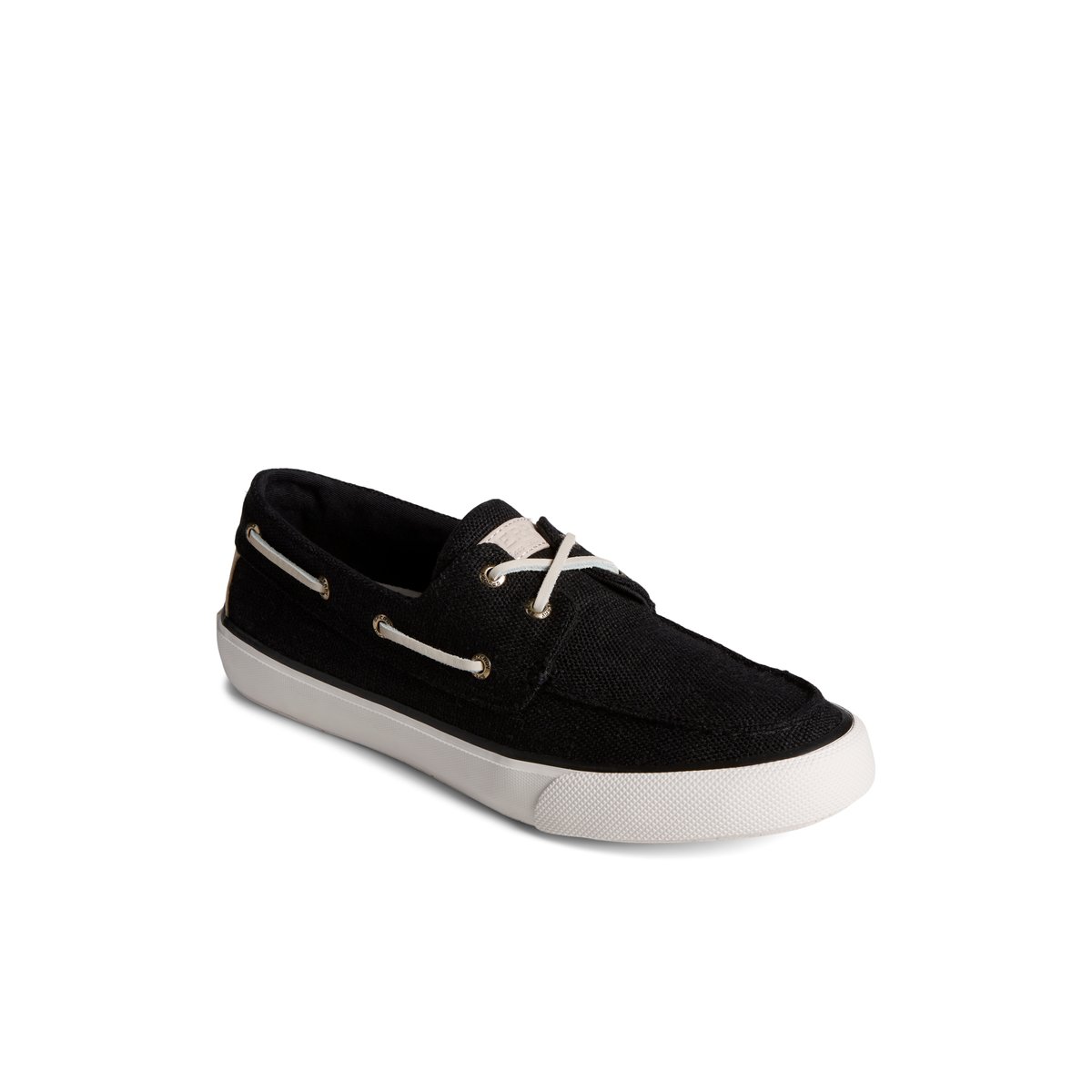 Black Sperry SeaCycled Bahama II Baja Sneaker Sneakers | EIBLN-3795