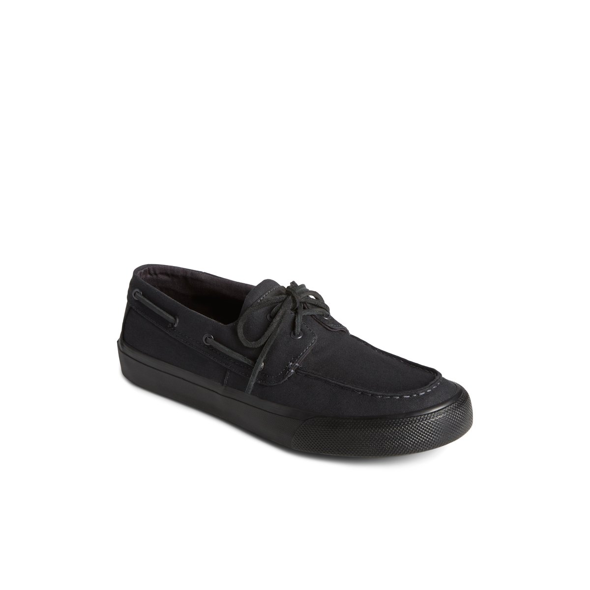 Black Sperry SeaCycled Bahama II Sneaker Sneakers | VLUMW-2340