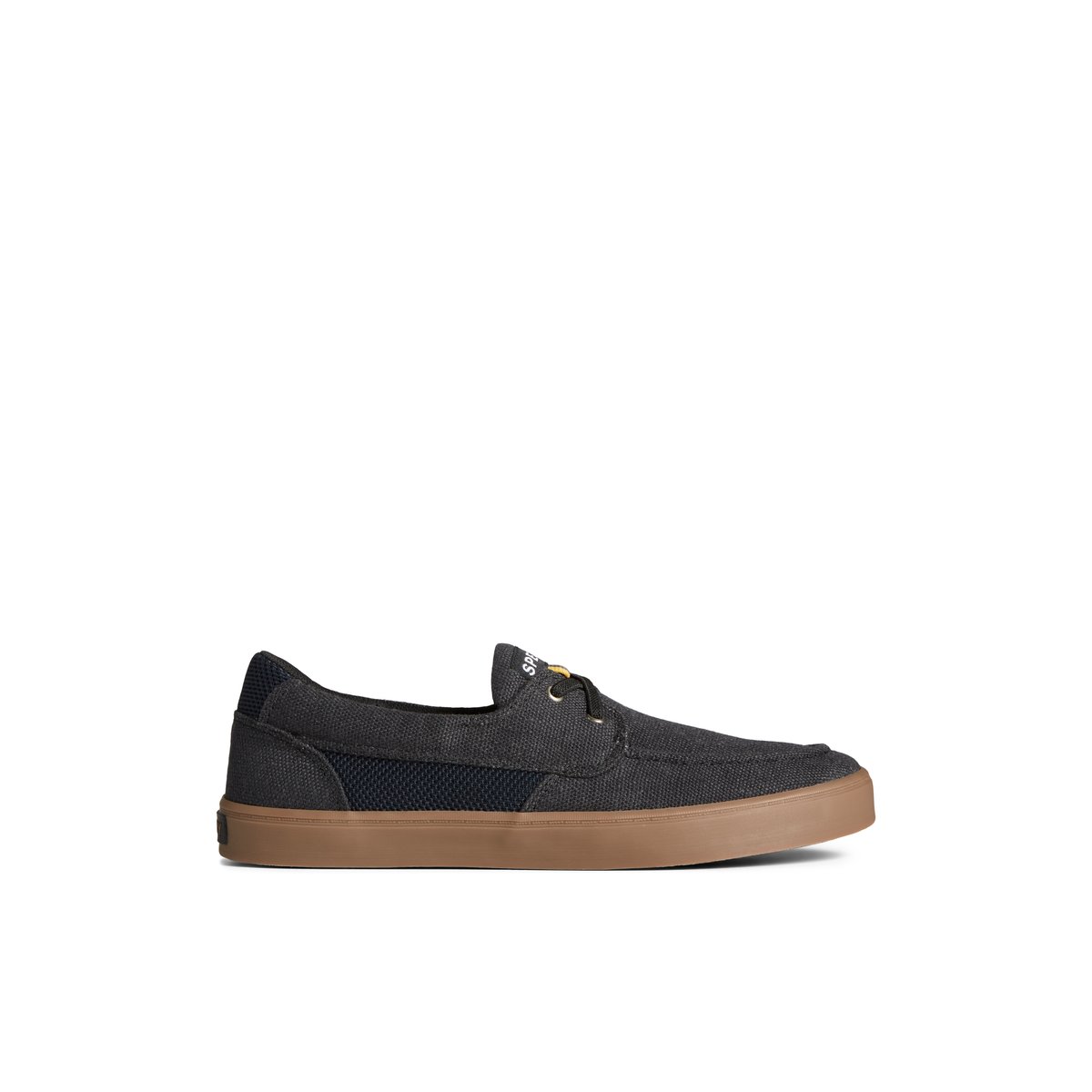 Black Sperry SeaCycled Bowery Sneaker Sneakers | ISBGH-4957