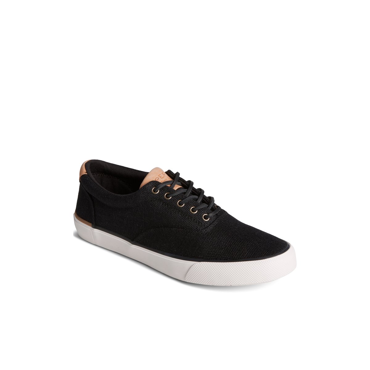 Black Sperry SeaCycled Striper II CVO Baja Sneaker Sneakers | HDLYC-2850